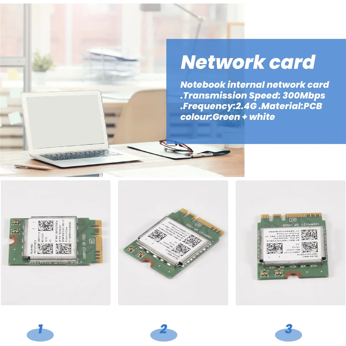 Wireless Adapter for Realtek RTL8723BE 802.11N WiFi Card Bluetooth 4.0 NGFF Card SPS 843338-001 300Mbps