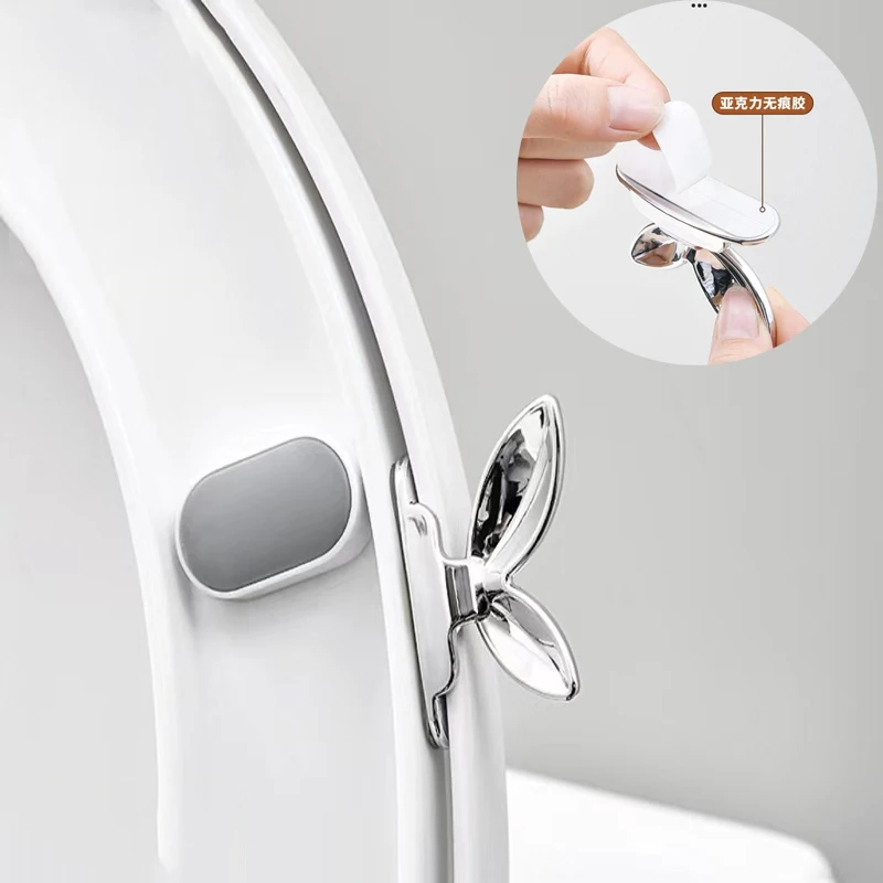 

Toilet Lid Lifter Creative Toilet Lid Handle Bathroom Anti-dirty Hand Lid Lifter Non-contact Cleaning Handle Toilet Seat Lifter