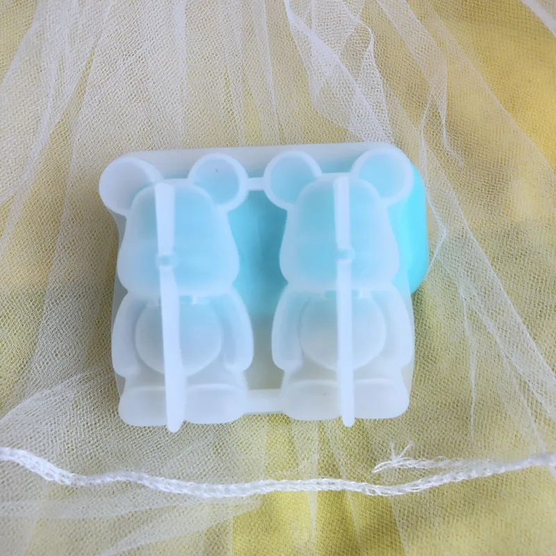 Bear Resin Mold Crystal Epoxy Mold Decoration For DIY Silicone Mold Jewelry Making Tool