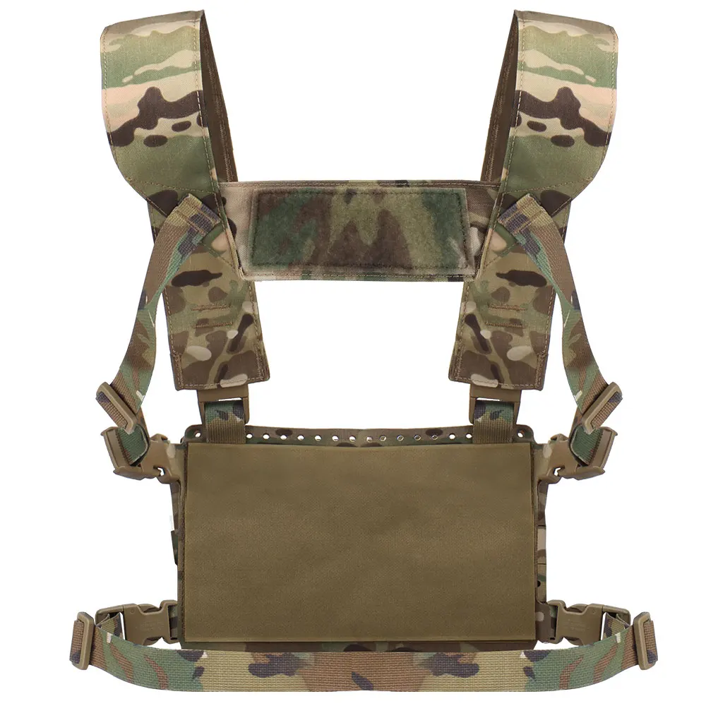 Tactical Chest Rig Micro Fight Chassis Placard Kit Molle MKV MK5 H-harness gilet da caccia 556 Airsoft Magazine Pouch Gear SS Style