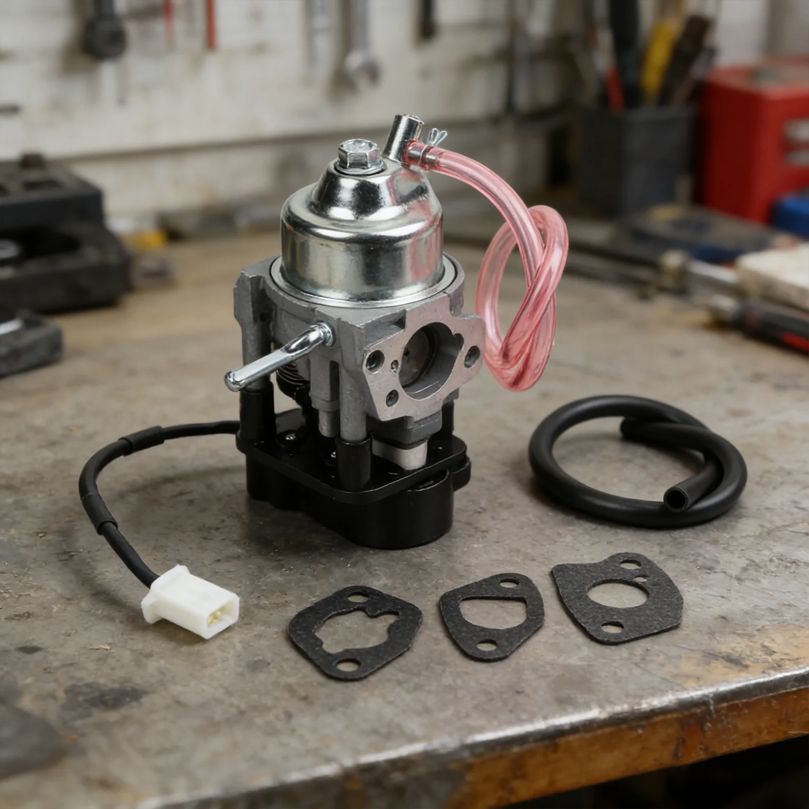 Carburetor Kit for For IGen4500 4500W Inverter Generator with Dual Stepper Motors to Improve Low Fuel Atomization