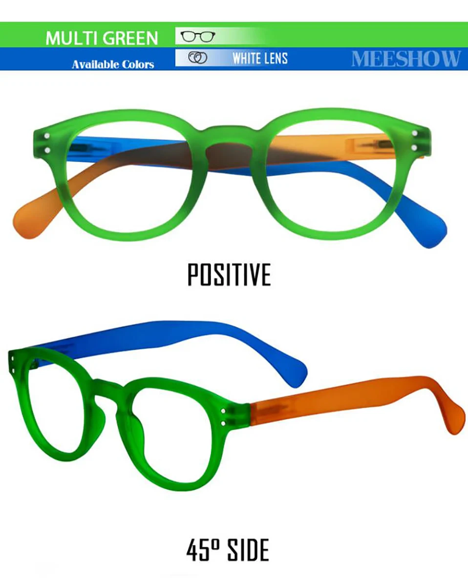 Meeshow Lesebrille Damen Lunettes Retro-Brille im europäischen Stil Hochwertige Herren- und Damenbrille Lesebrille 1513 – Detail 5