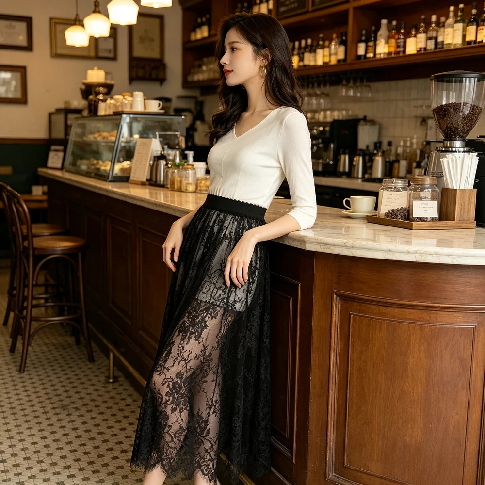 Thumbnail 4 - #87 Latest Long Skirts Offers