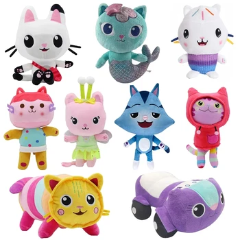 Animaux en peluche de dessin animé pour enfants, maison de c...