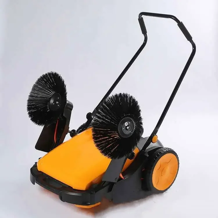 Road industrial floor cleaning electric vacuum lawn sweeper manual - Image 2