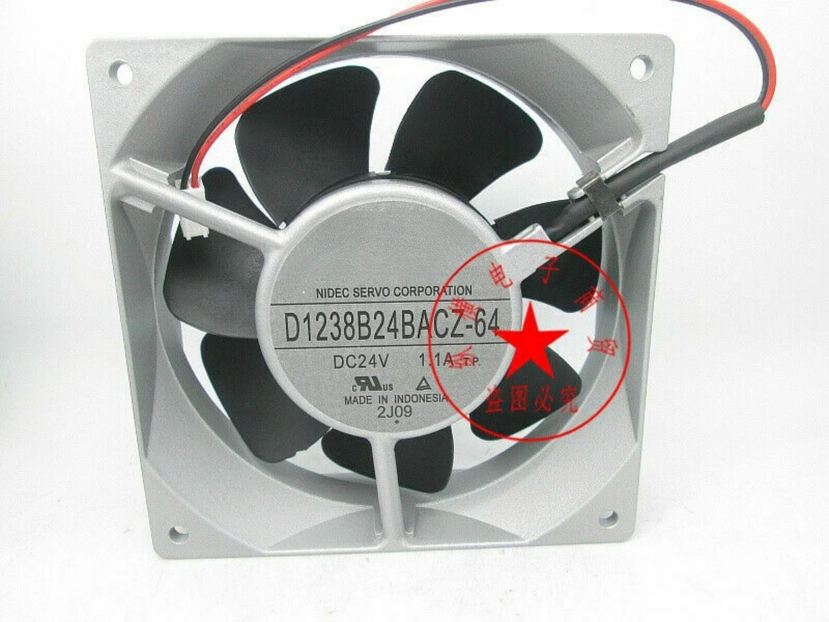 1PC for SERVO D1238B24BACZ-64 Cooling Fan 24V 1.1A 12CM Aluminum Frame Inverter New