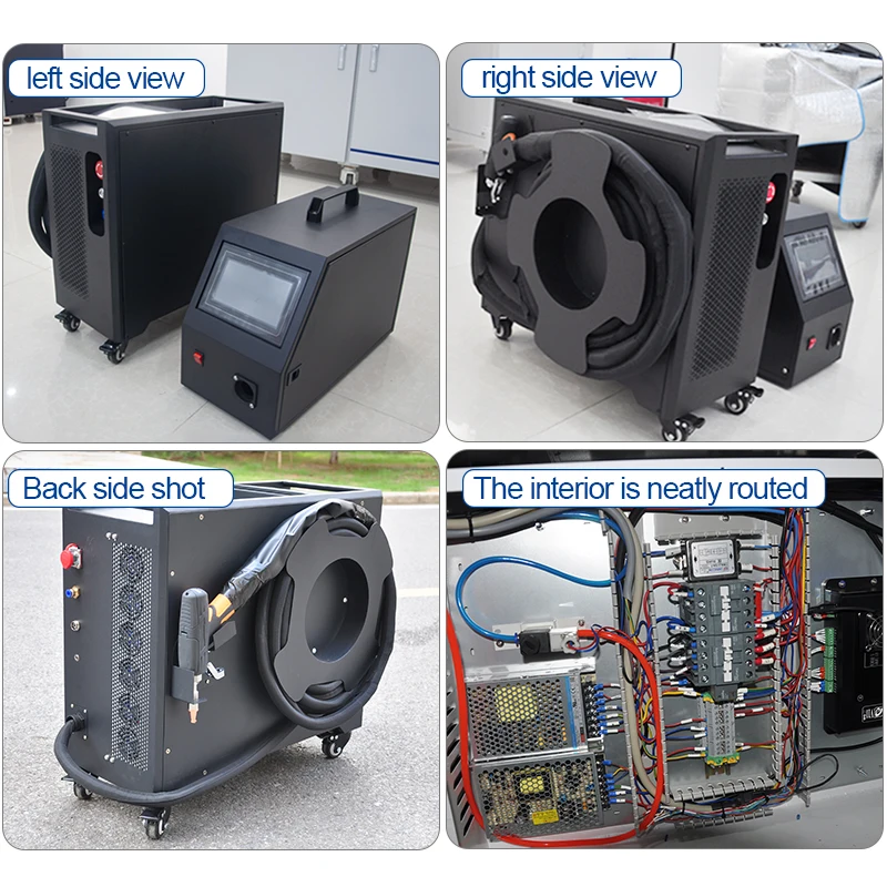 

BAIKETECH Air Cooled 4 in 1 Handheld Laser Welding Machine, laser cleaner, laser cutting and welding seam cleaning machine.