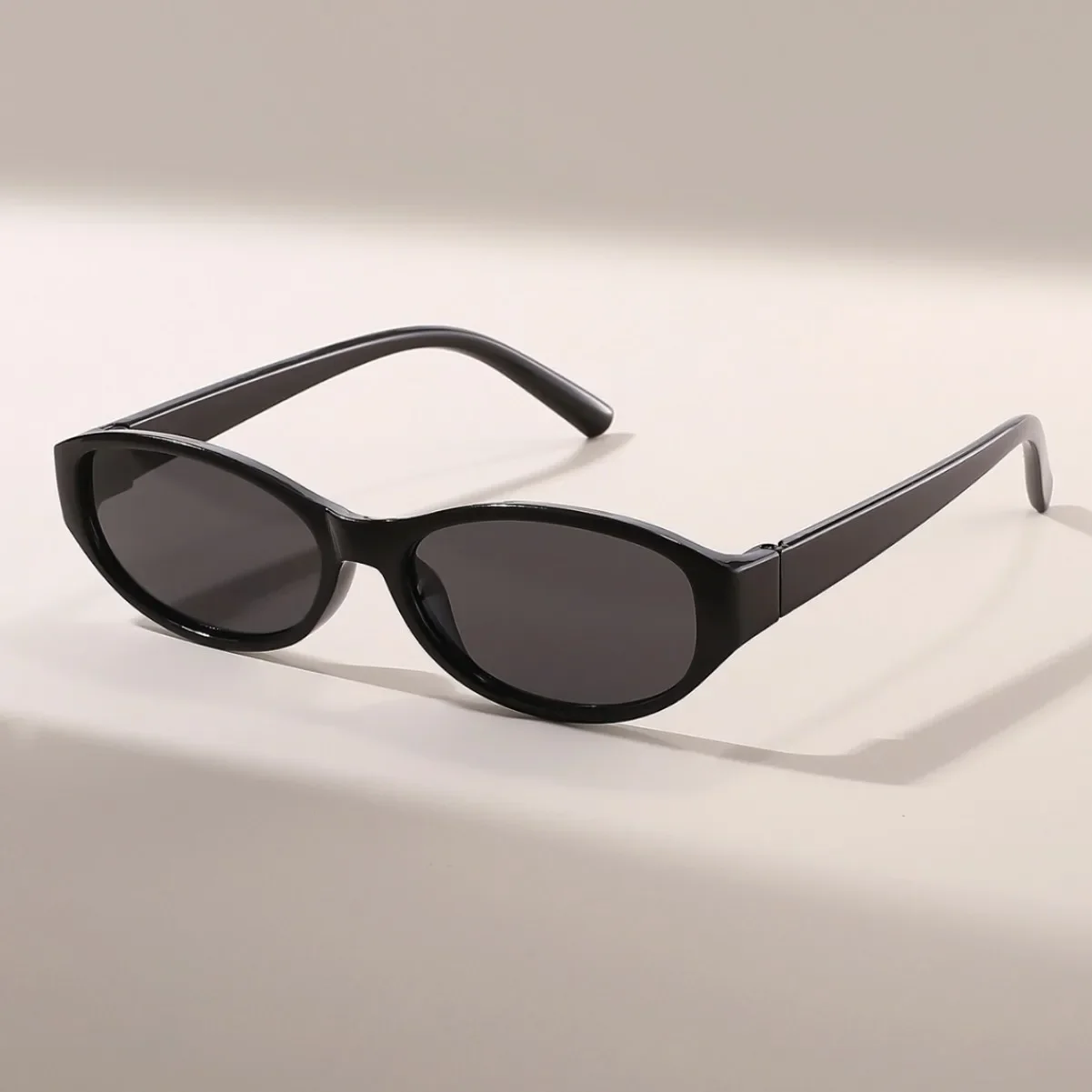 Retro Vintage Oval Sunglasses Woman Brand Designer Round Sun Glasses Men UV400 Punk Style Luxury Eyewear Female Oculus - view 2
