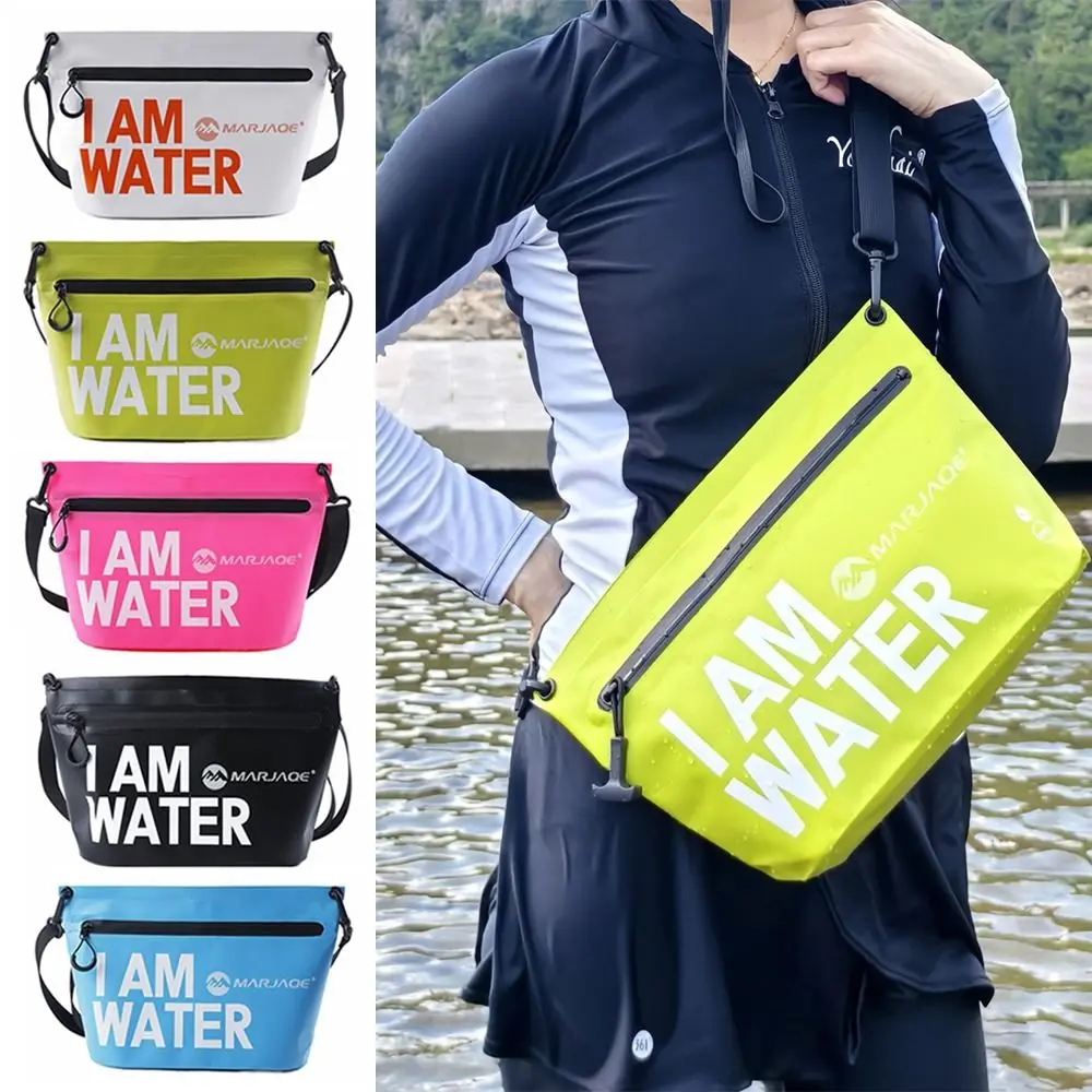 Creative Waterproof Storage Bag Portable Durable Waterproof Dry Bag Keep Gear Dry with Zipper Rainproof Shoulder Bags Outdoor