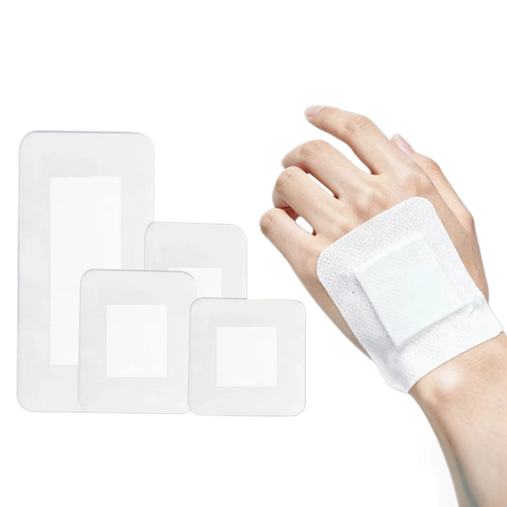 

10Pcs Self Adhesive Elastic Wound Bandage Breathable Sports Travel First Aid Gentle Protective Home Care