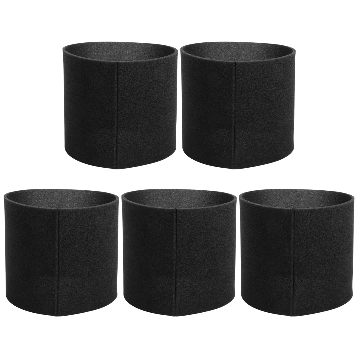 5 Packs of 90585 Foam Set VF2001 Foam Filter, Suitable for Most Shop-Vac, Vacmaster and Genie Shop Vacuum Cleaners