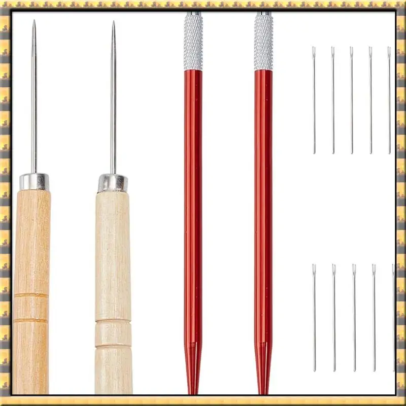 

Apr. For Hair Rooting Holders Kit 14Pcs 0.7/0.9Mm With Wood Awls Crochet Hooks For Wigs Implant Supplies Making