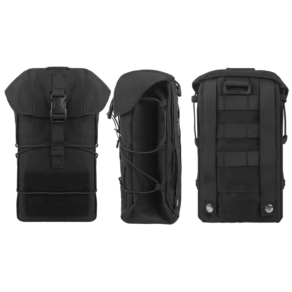 Tactical Molle Pouch Large Capacity Dump Pouch Drawstring Magazine Tactical Utility Pouch Recycling Pouch Bag Belt Waist Bag