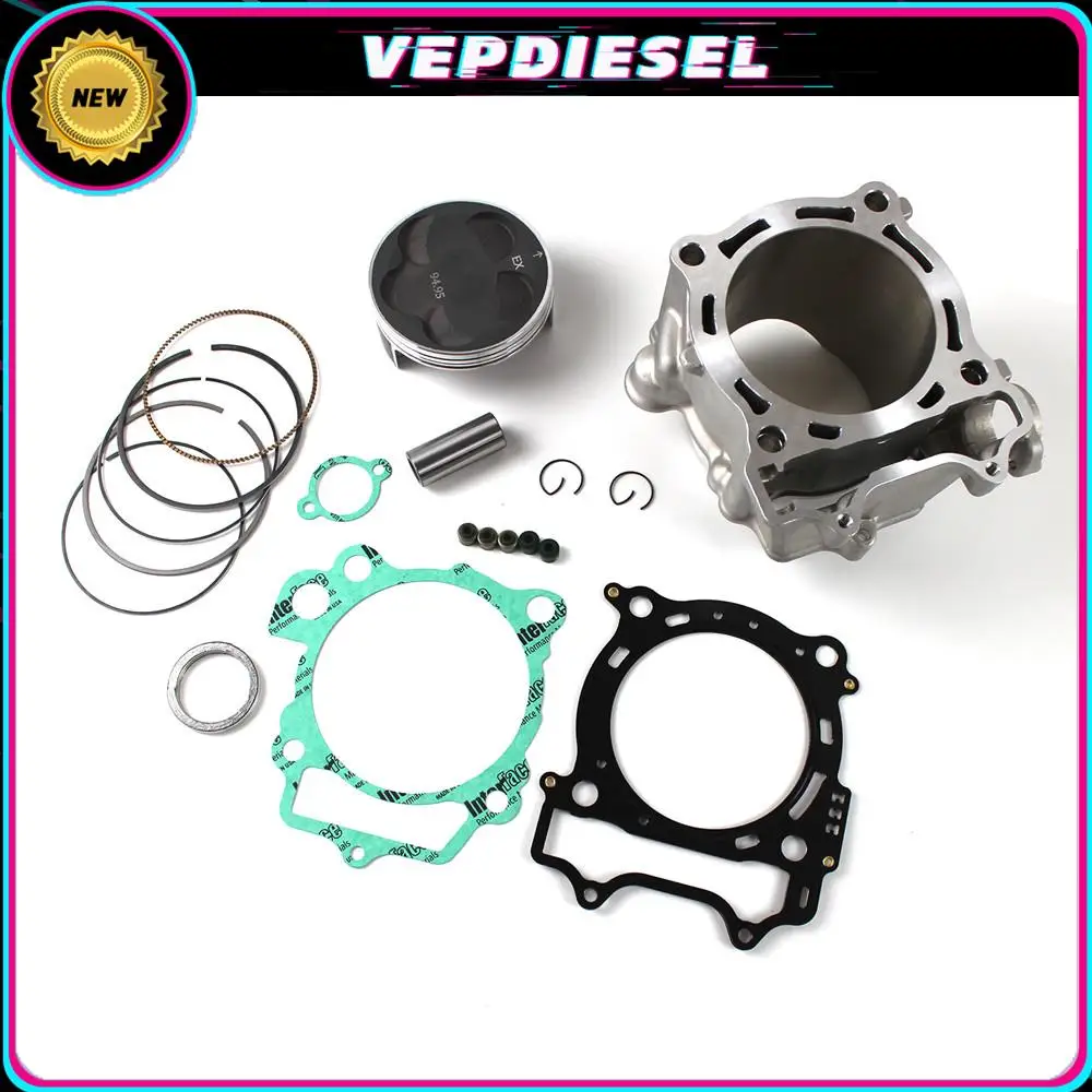 

Комплект прокладок верхнего конца поршня цилиндра 2S2-11311-00-00 2S2-11311-10-00 2S2-11631-20 для Yamaha YFZ450R YFZ450X YZ450F WR450F