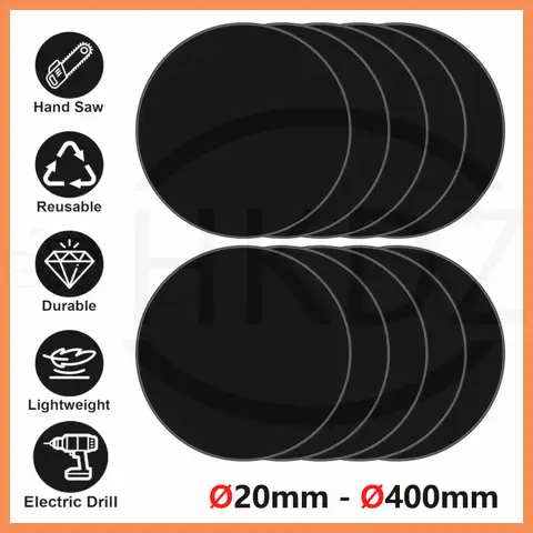 Black Acrylic Disc Perspex Plate Round Sheets Board 20 30 40 50 60 70 80 90 100 110 120 150 200 300 350 400mm Thick 1mm-12mm