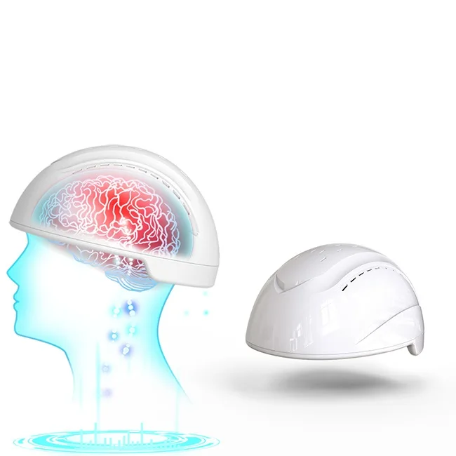 Physiotherapie Gama Brainwaves Depression und Angstbehandlung Photobiomodulation Therapiehelm