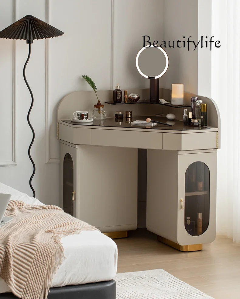 

Bedroom corner dresser design modern simplicity light luxury corner storage cabinet European home