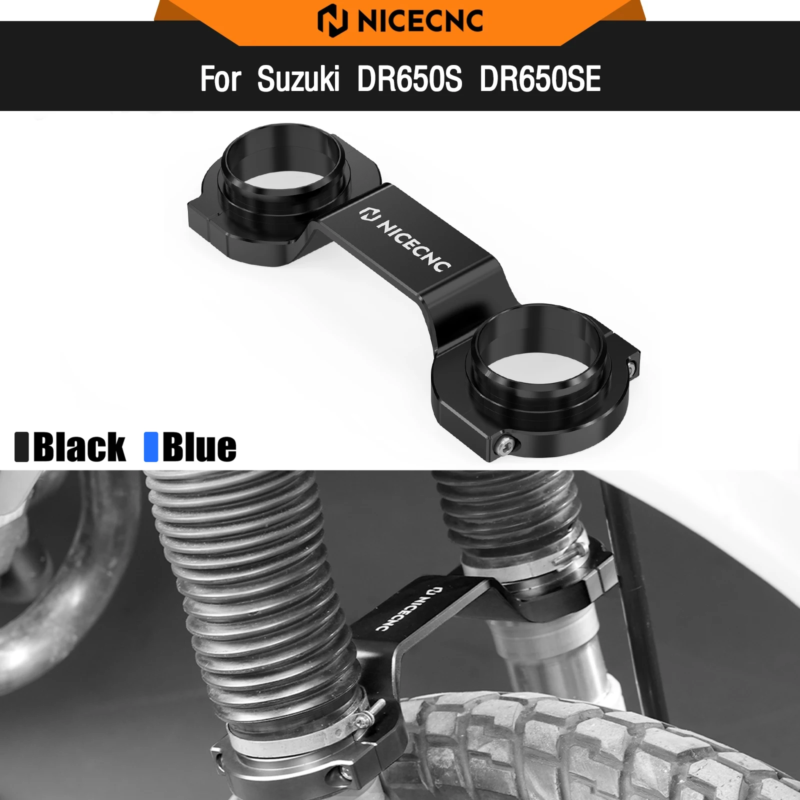 

For Suzuki DR650S DR650SE DR650S/SE 1996-2024 Front Fork Brace Fork Stabilizer DR 650 S DR 650 SE DR650 S DR650 SE DR 650 S SE