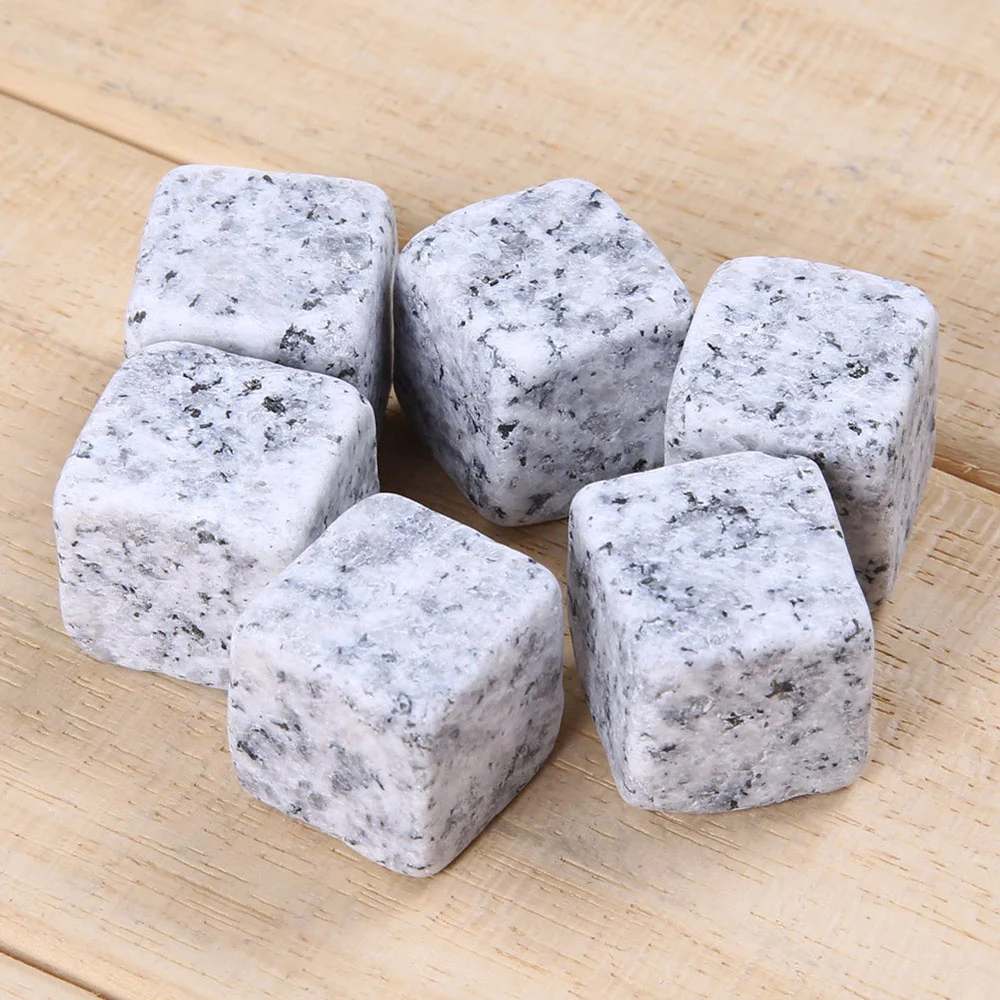 Whiskey Stones Sipping Ice Stones Natural Granite Whisky Stone Wine Rocks Cooler Wedding Gift Favor Christmas Bar Accessories