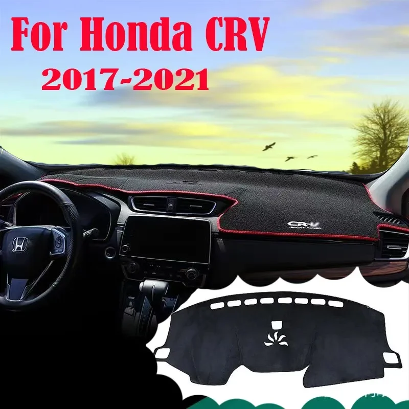Auto Armaturen brett Abdeckungen Matte für Honda Crv Re Rm RW CR-V 2013-2018 2013-2018 vermeiden Licht polster Sonnenschutz Instrumenten tafel Teppiche