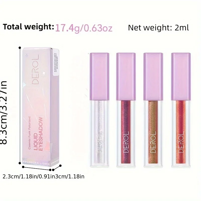 Koreanischer glitzernder flüssiger Lidschattenstift, schimmernder Diamant, glänzender Lidschatten, langlebig, erhellt Highligh-Make-up für Frauen