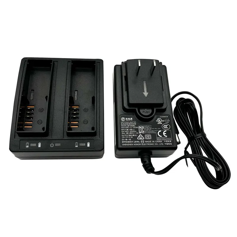 CL-6300 Caricatore doppio per batteria Hi-target BL6300A Hi-Target GNSS GPS RTK Caricabatteria strumento di rilevamento Spina UE USA