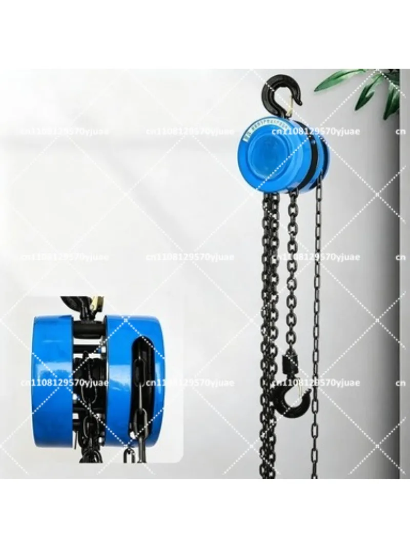 Heavy Duty Manual Chain Hoist Industrial Lift Durable Reverse Chain Crane