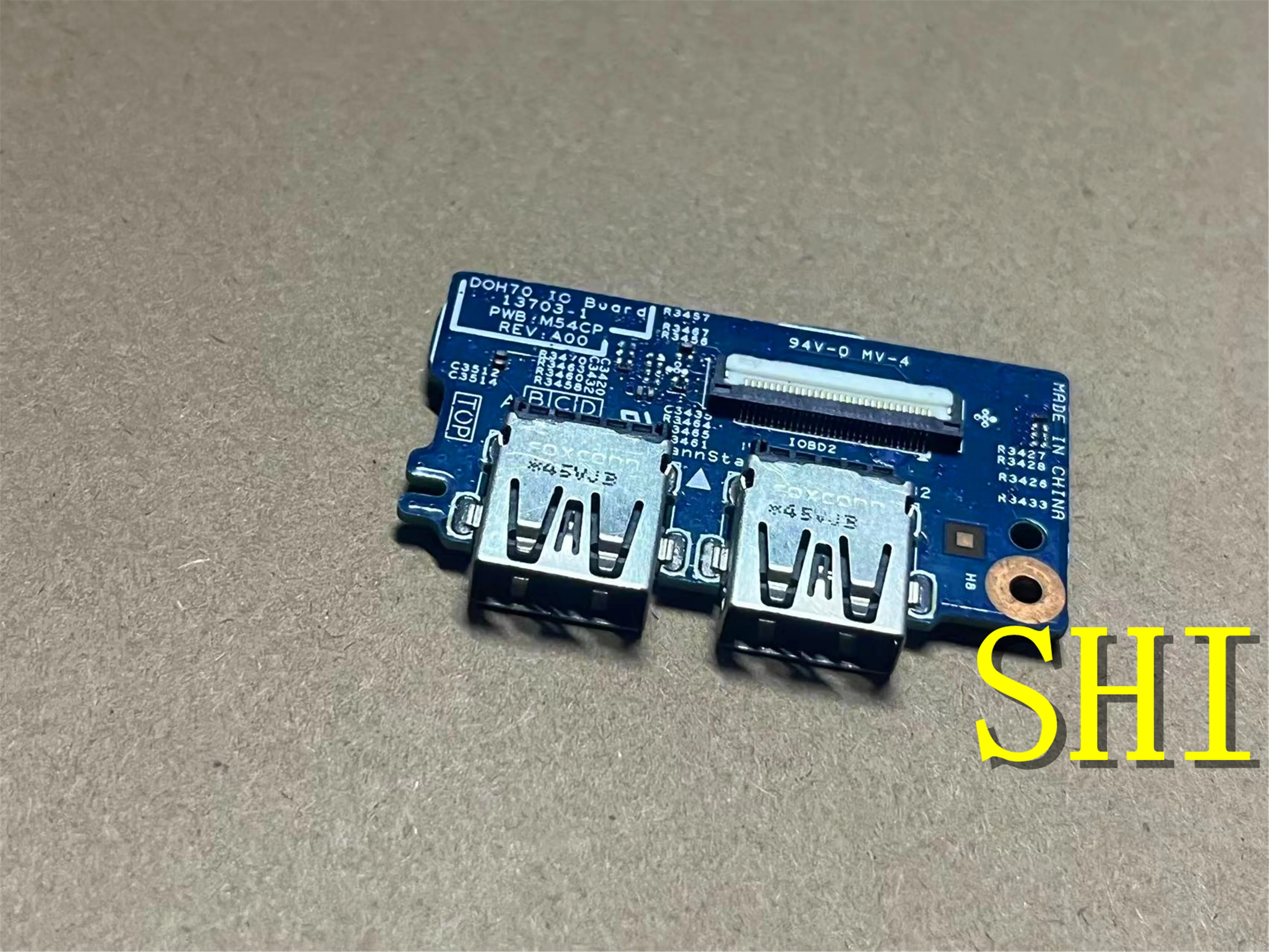 

13703-1 DOH70 FOR Dell For nspiron17 7737 USB Interface Board 97M4H M54CP Test ok Free shipping