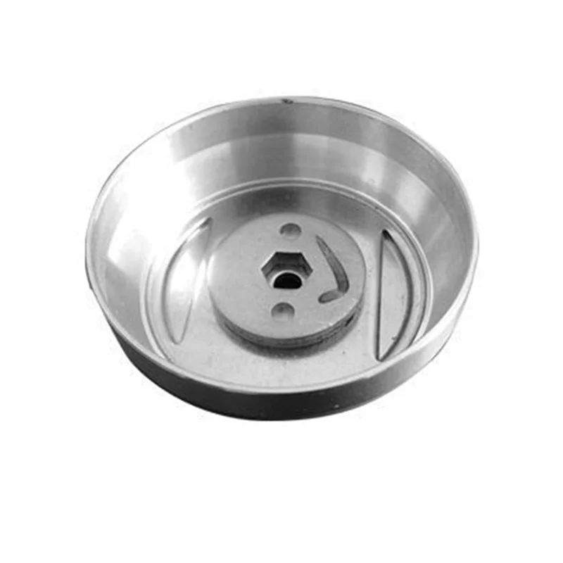 Copertura per erba in acciaio inossidabile Base per lama di protezione per tosaerba elettrico da giardino accessori per coltelli trimmer di ricarica Wireless