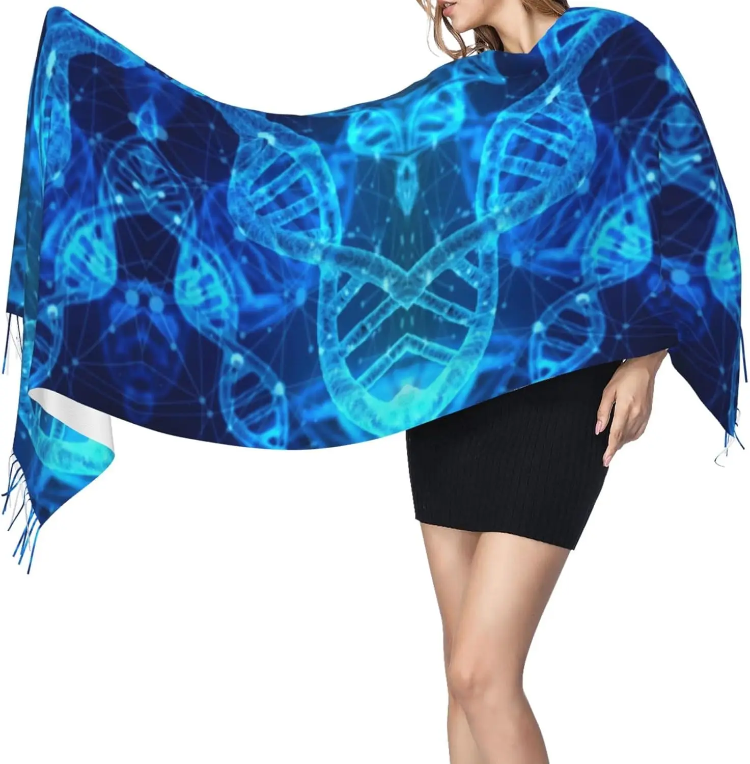 Dna Chain Print Fri… - image