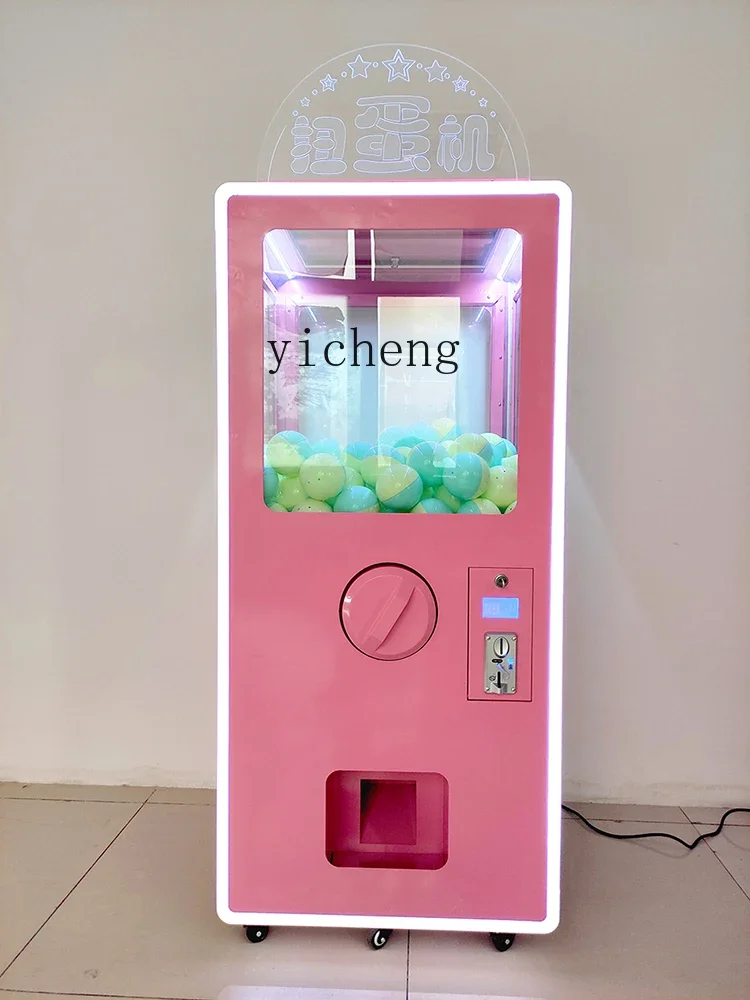 Tqh التجارية الكبيرة آلة غاشابون مركز تسوق سينما صندوق أعمى بيع آلة تسلية للأطفال عملة #6