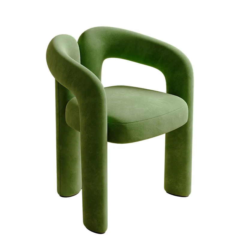 

Wabi-sabi makeup chair, single modern simple leisure chair