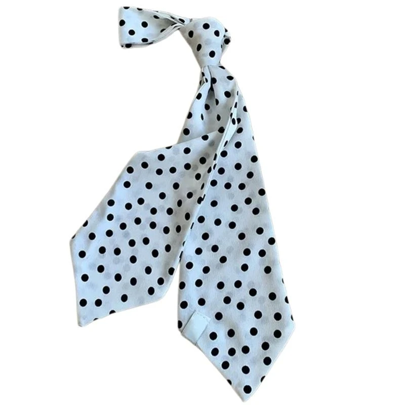 Fashionable Scarf for Women Lightweight Long Neckerchief Floral Neck Tie Retro Elegance Photo Props