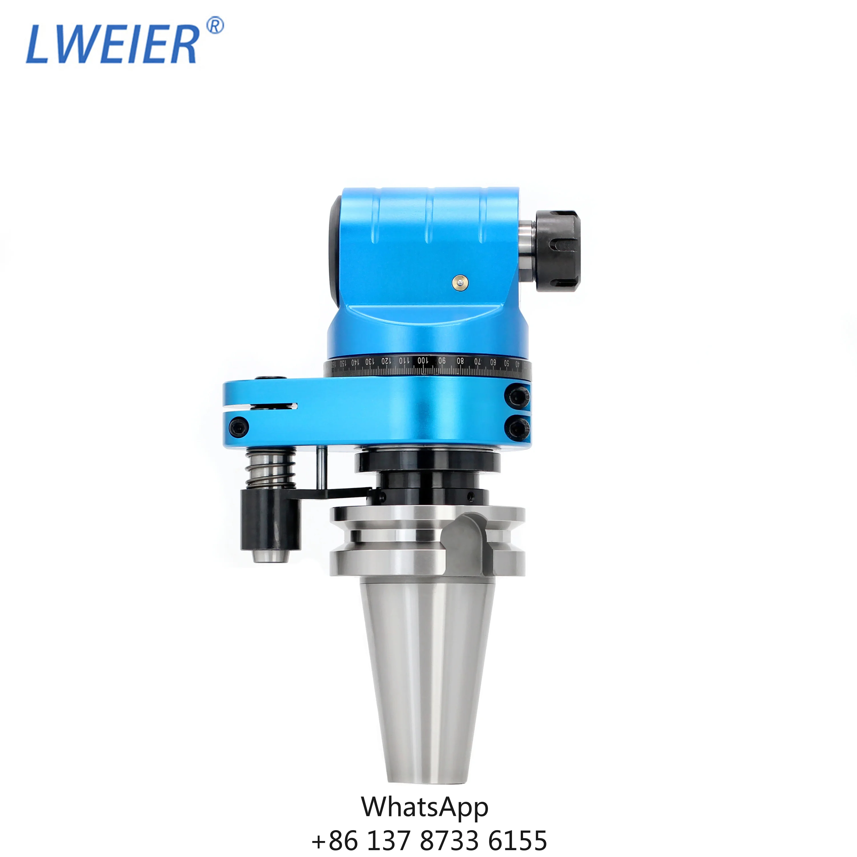 LWEIER BT40BT50 Angle Head Machining Center Side Milling Head 90 With 1 Year Warranty