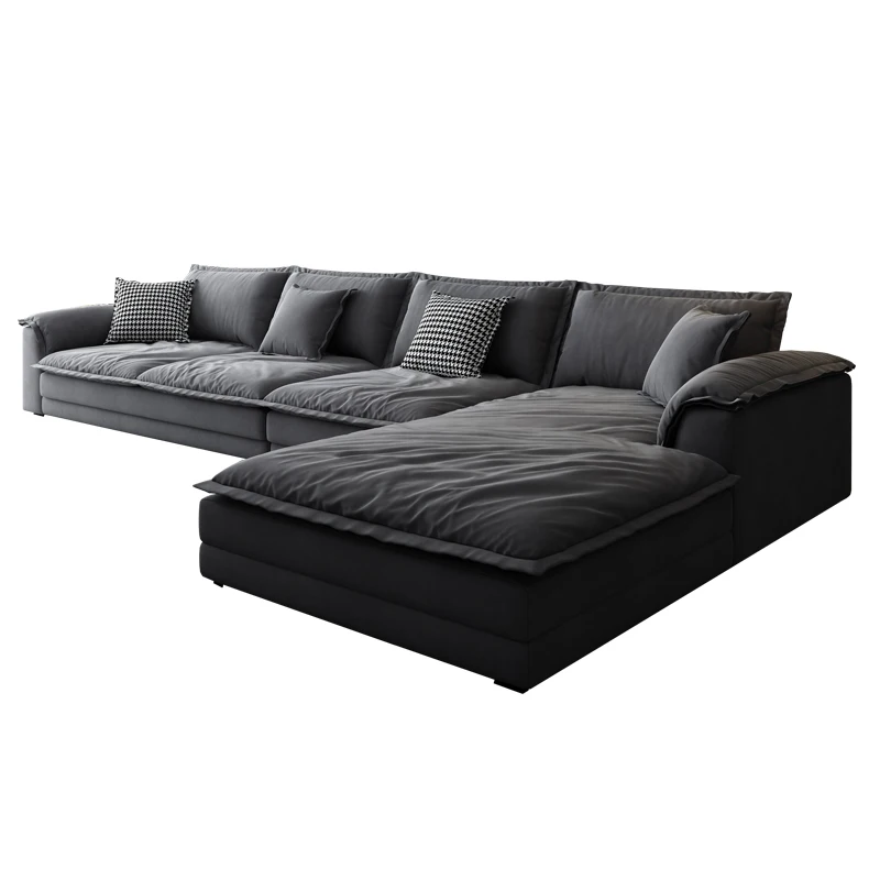 

Роскошные европейские диваны для гостиной, большие угловые диваны L-образной формы, дизайнерские диваны в минималистичном стиле, современная мягкая мебель Divano Letto Matrimoniale