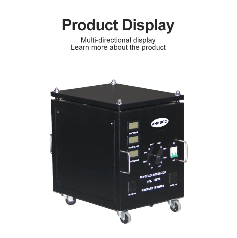 

BVT-10kva~100kva Step up Step Down Adjustable Transformer Voltage Customized Minimum Price Factory Self-produced and Self Sold