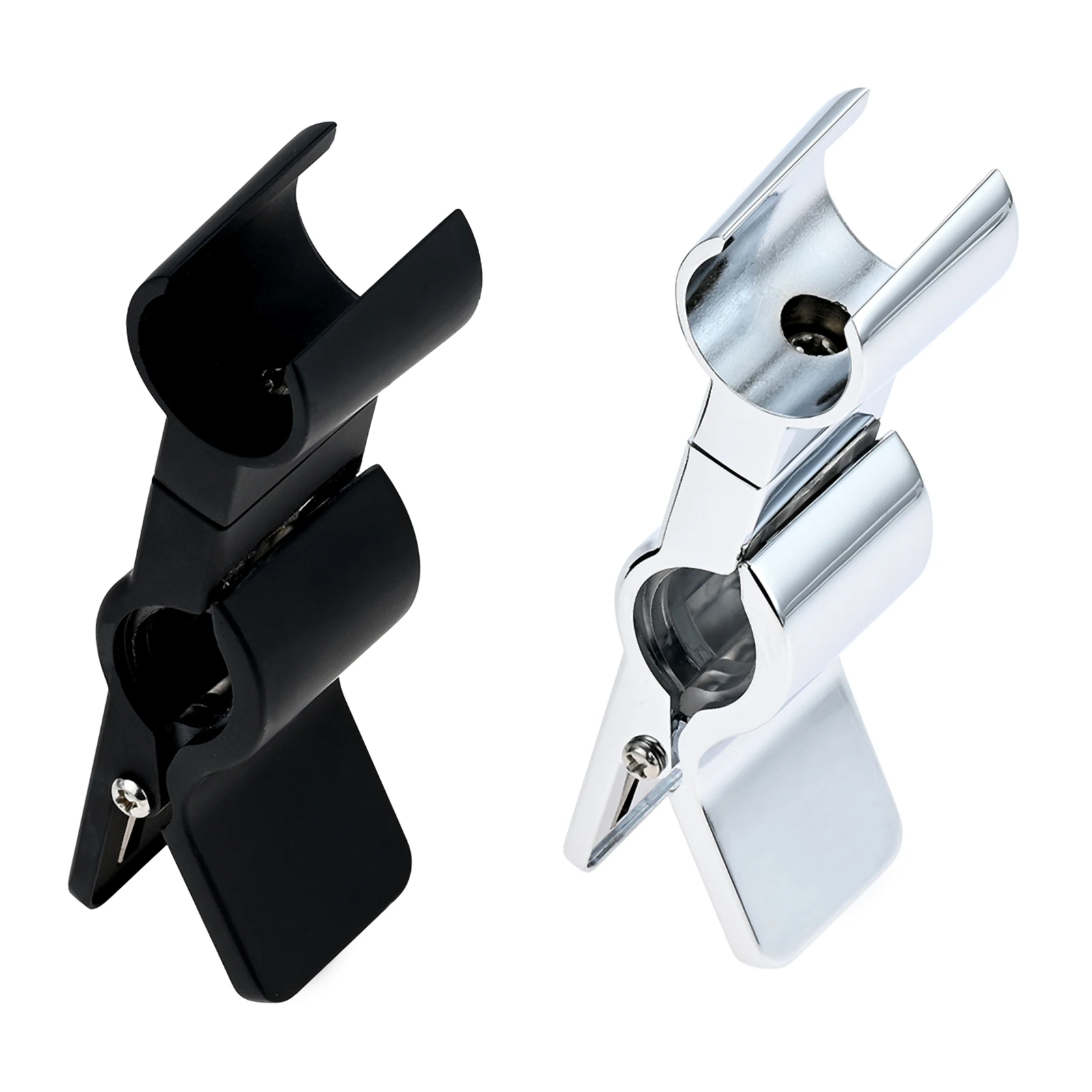 Soporte de cabezal de ducha Universal, Base de boquilla ajustable de aleación de Zinc, Clip fijo, accesorios de baño, 22-25mm