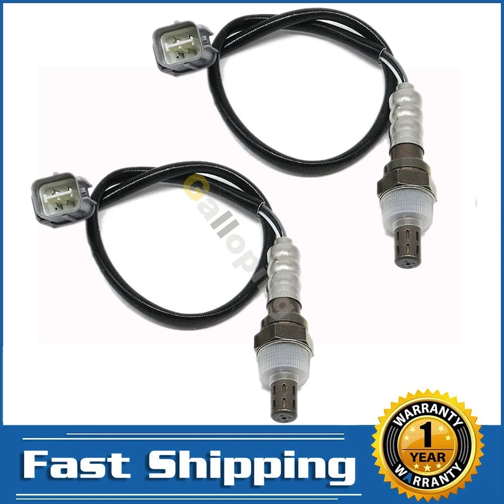 

2pcs Oxygen Sensor Upstream Downstream Front Rear for 1999 2000 Honda Civic 1.6L B16A2 Engine 1997 - 2001 CR-V 2.0L Manual Trans