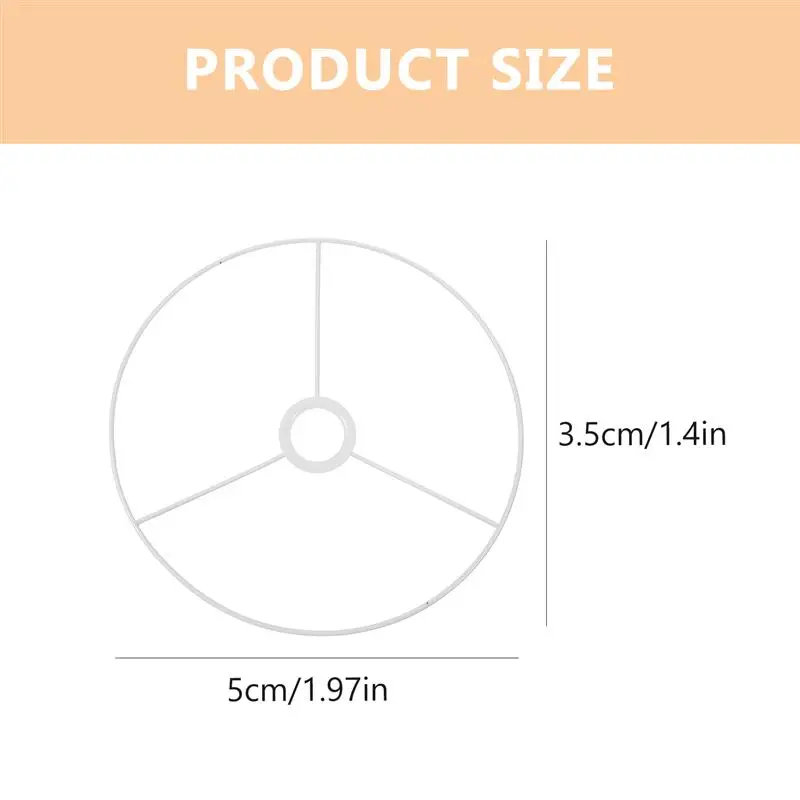 Держатель абажура торшера Абажур Маленький настольный комплект для бутылки Абажуры диаметром 40 см Опорная структура Рамка Круглая
