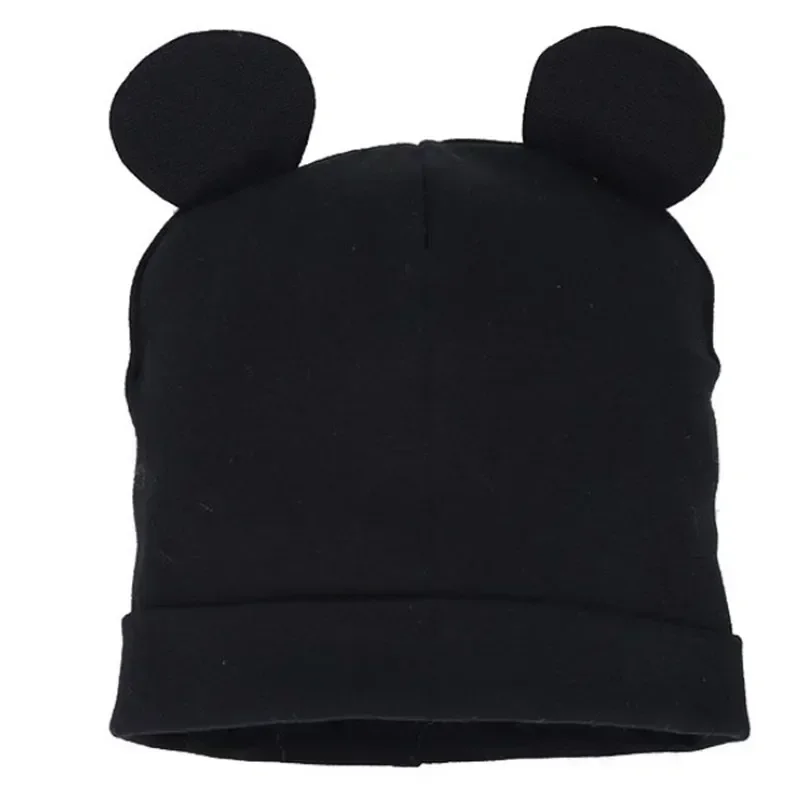 Baby Hat for Boys and Girls Spring Autumn Cute Ears Toddler Hat Infant Cap for Kids Love Papa Mama Print Baby Beanies