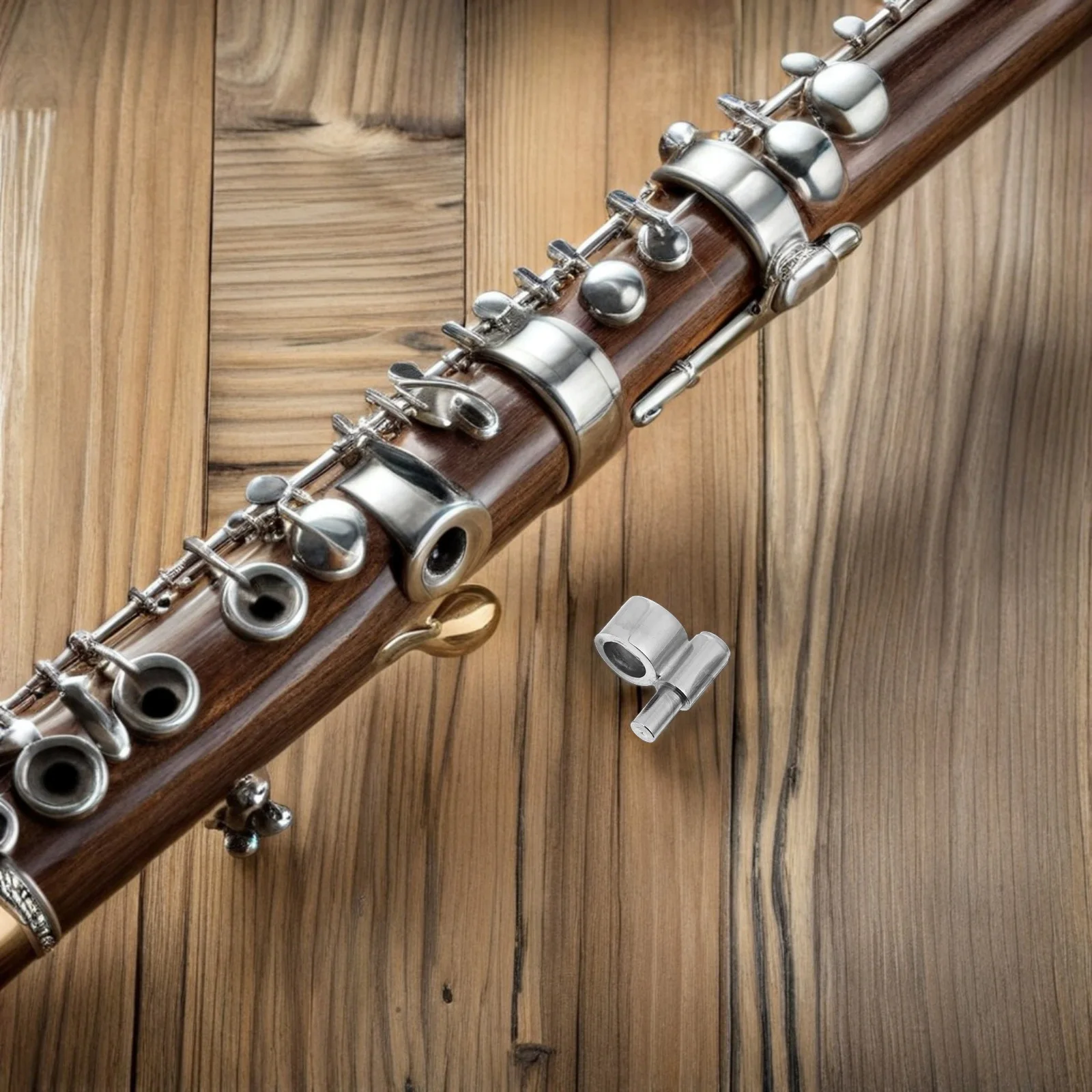 

Trombone Watergate Key Woodwind Instrument Repair Pad Accessories Silver Musical Replacement Clarinet Joint Cork Kit