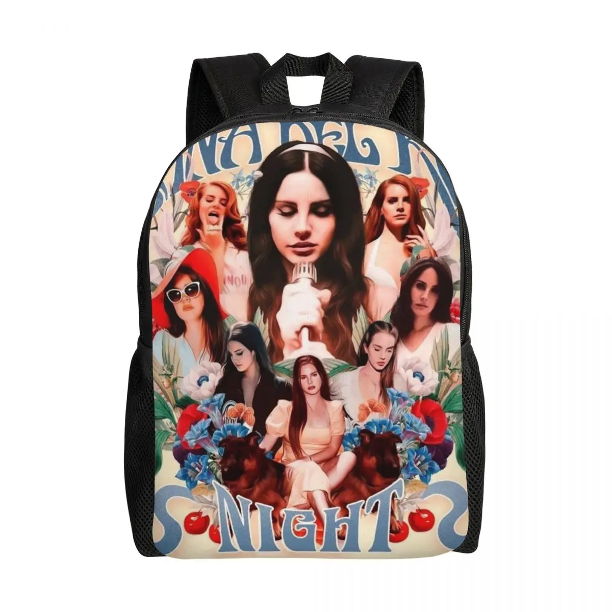 

Пользовательский дорожный рюкзак Lana Del Rey для мужчин и женщин, школьный рюкзак для ноутбука, классическая музыка, студенческий рюкзак, сумки