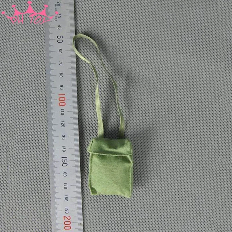 1/6 Scale Light Green Shoulder Bag Portable Satchel Bag Model for 12'' Action Figures Doll  Scene Accessory Collection Display