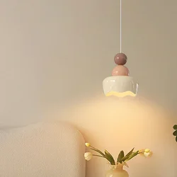 French Cream Style Children's Room Bedside Small Chandeliers Modern Creative Warm Baby Room Nursery Boy Girl Bedroom Chandelier