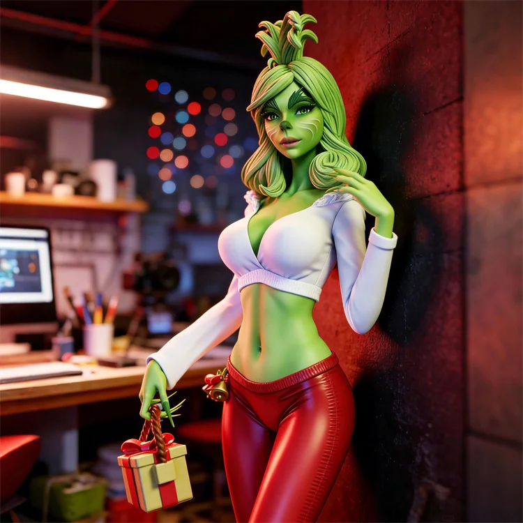 LinDeekin D308 مجموعات جراج ثلاثية الأبعاد مخصصة غير مطلية NSFW الشكل GK نماذج الراتنج الأبيض المفكك بازل قطع نماذج شخصية