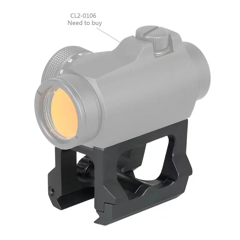 Imagem -04 - Red Dot Sight High Mount com Marcas Originais Completas Scar Estilo Leap 01 qd Mount 1.54 1.93 Novo