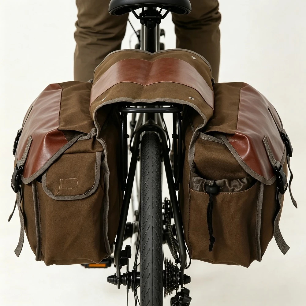 Motorcycle Gear Companies - Multi-purpose Wear Resistant Canvas Side Bag