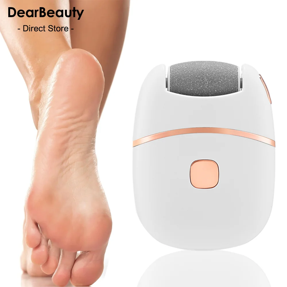 Electric Foot Grinder Rechargeable Callus Remover for Smooth Feet Exfoliation Remove Dead Skin Callus Remover Pedicure Tools