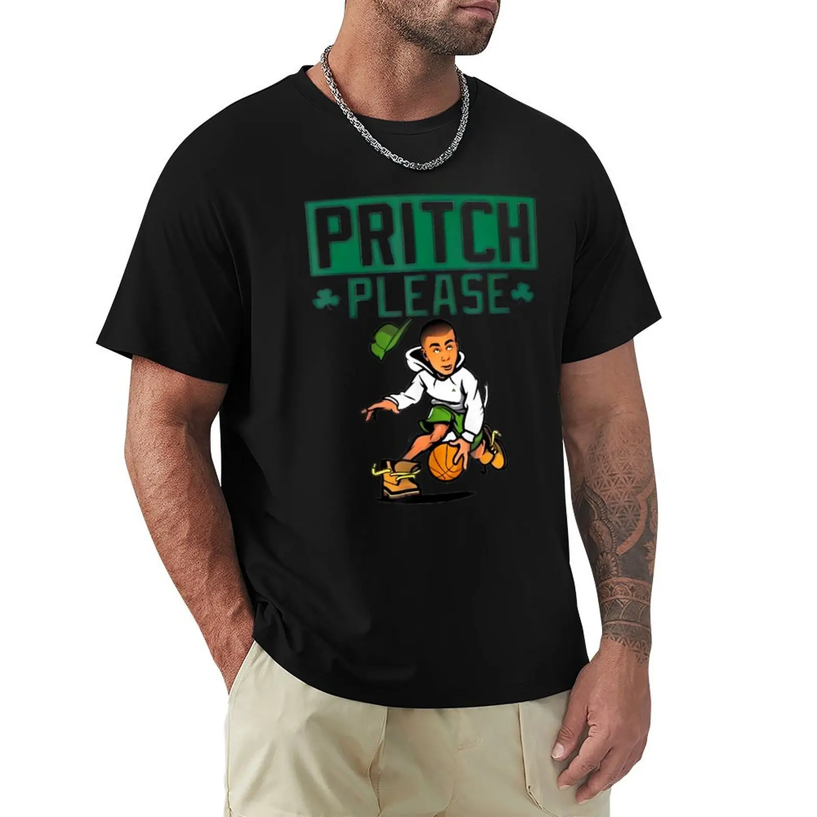 

Pritch Please T-Shirt Fashion Casual Short Sleeve T-Shirt