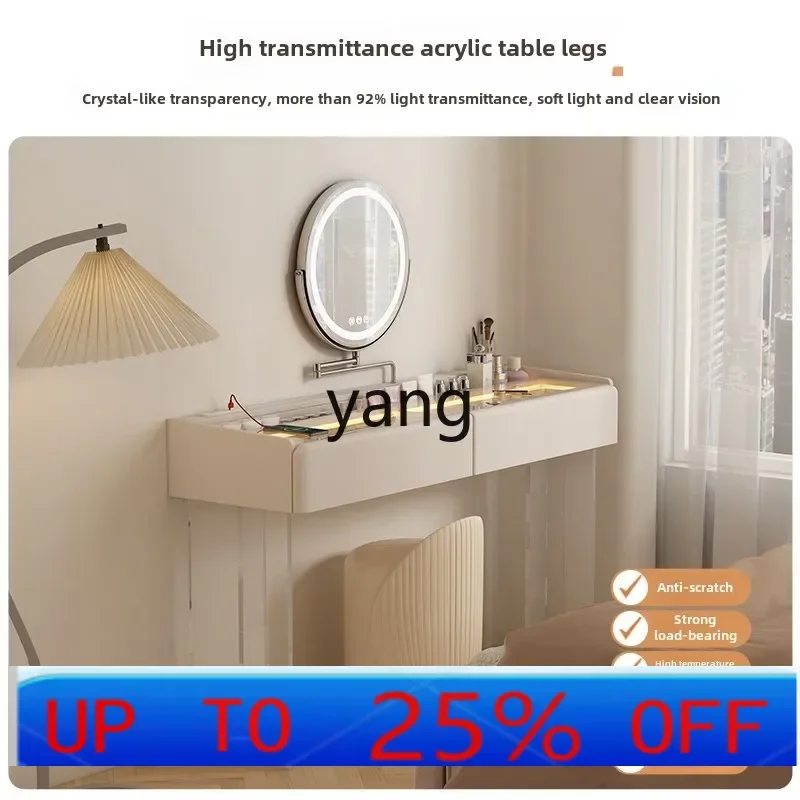 

LTT minimalist acrylic suspension dresser modern minimalist master bedroom makeup table